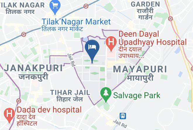 New Delhi - Large Safe Bd 5 Min Metro Free Wifi Maps