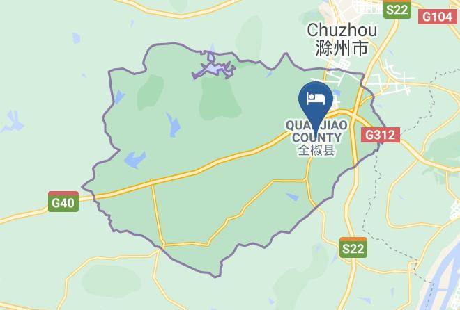 Chuzhou - Large World Hotel Maps