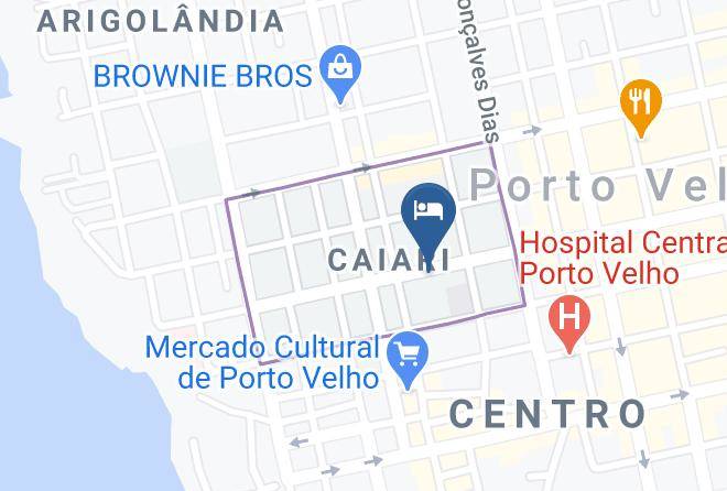 Porto Velho - Larison Hoteis Maps