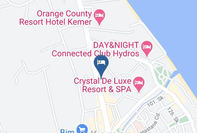 Kemer - Larissa Club Maps