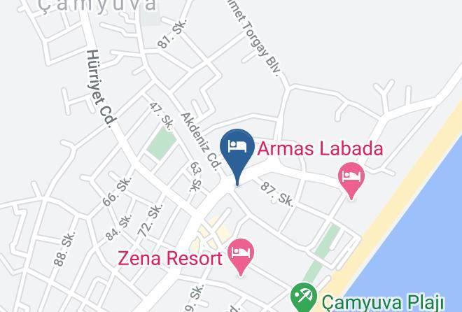 Kemer - Larissa Inn Hotel Maps