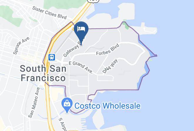 San Mateo - Larkspur Landing South San Francisco Maps