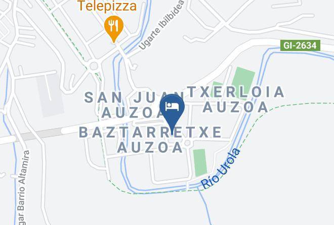 Gipuzkoa - Hotel Larramendi Torrea Maps