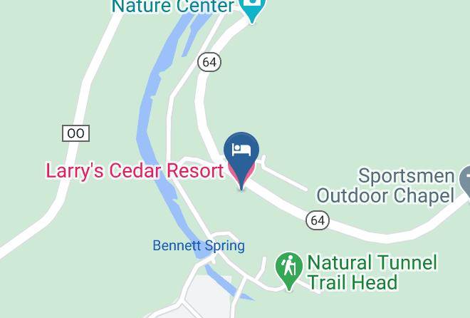 Dallas - Larry's Cedar Resort Maps