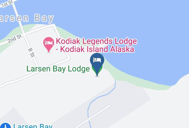 Kodiak Island Borough - Larsen Bay Lodge Maps