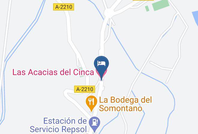 Huesca - Las Acacias Del Cinca Sl Maps