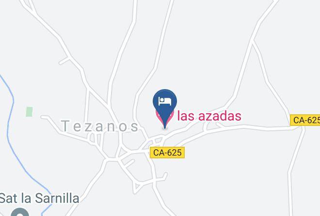 Villacarriedo La Barcenilla - Las Azadas Maps