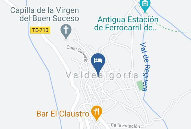 Teruel - Las Bodegas Del Gilo Maps