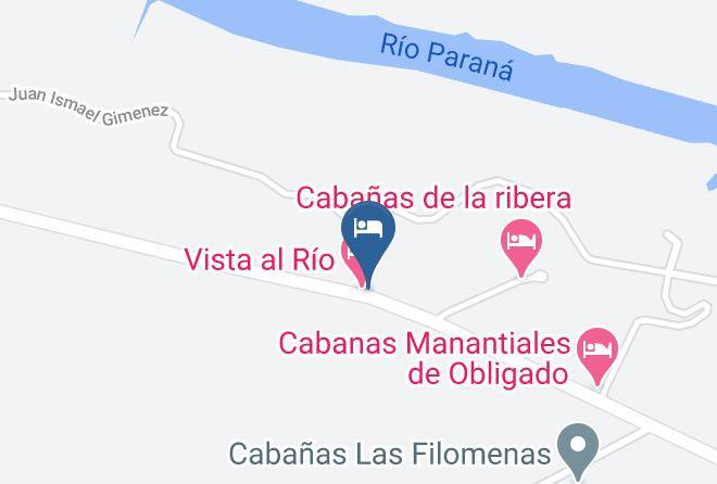San Pedro - Las Brisas Del Parana Maps