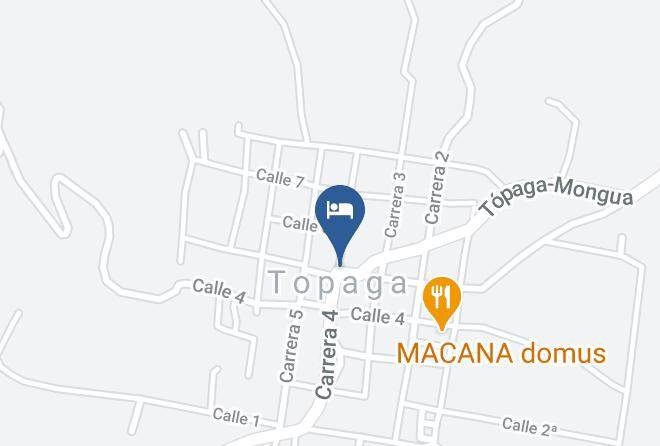 Topaga - Las Cabanas Mongui Maps
