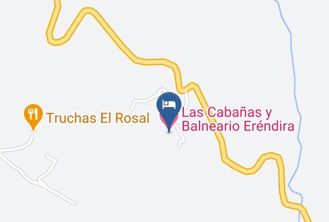 Hidalgo - Las Cabanas Y Balneario Erendira Maps