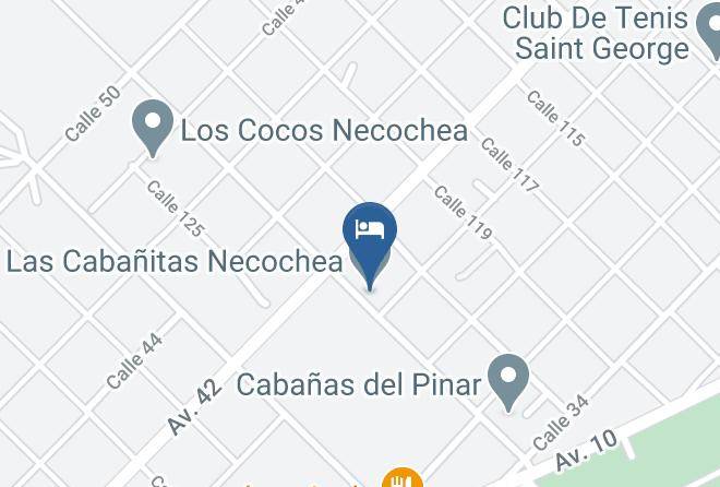Necochea - Las Cabanitas Necochea Maps