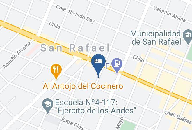 San Rafael - Las Calas Hotel Boutique Maps