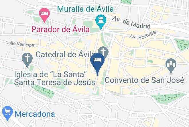 Avila - Las Cancelas Maps