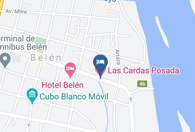 Belen - Las Cardas Posada Maps
