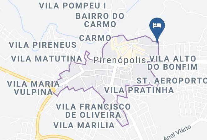 Pirenopolis - Las Casitas Da Vovo Maps