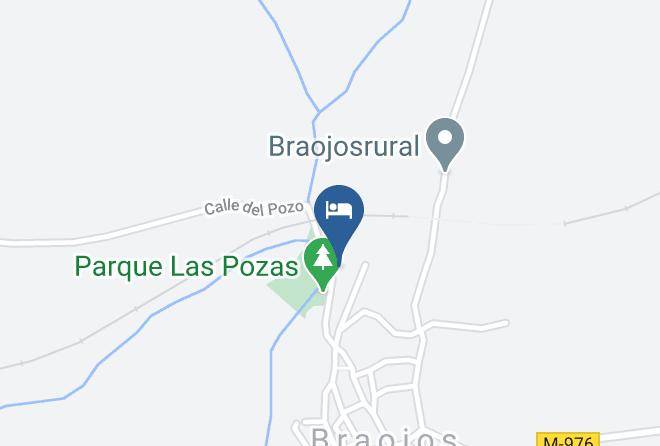 Madrid - Las Casitas De Braojos Maps