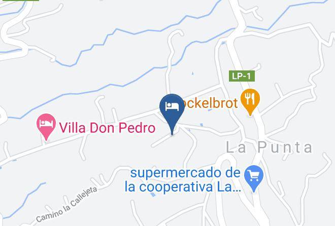 Santa Cruz De Tenerife - Las Casitas De Tijarafe La Palma Maps