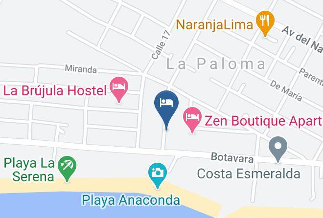 La Paloma - Las Casitas Maps