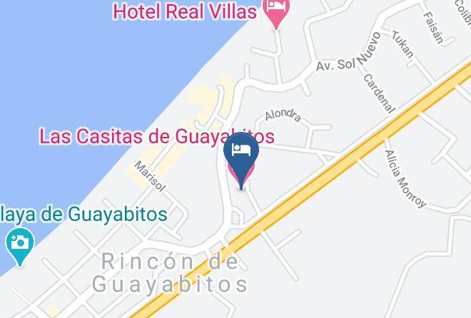 Compostela - Las Casitas De Guayabitos Maps