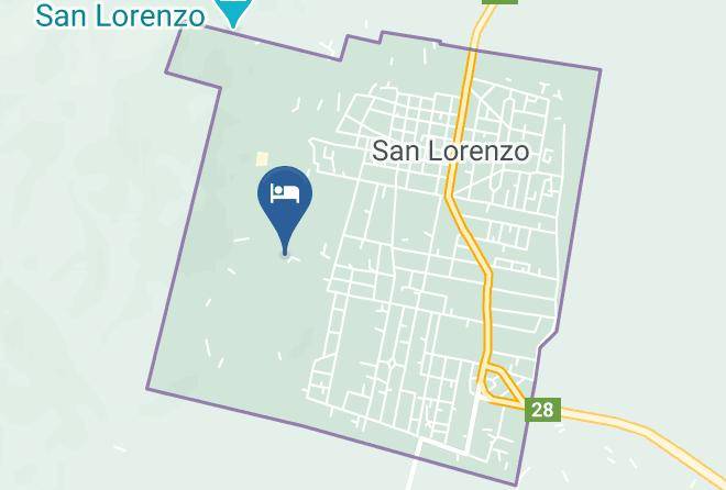 Villa San Lorenzo - Las Casitas San Lorenzo Maps