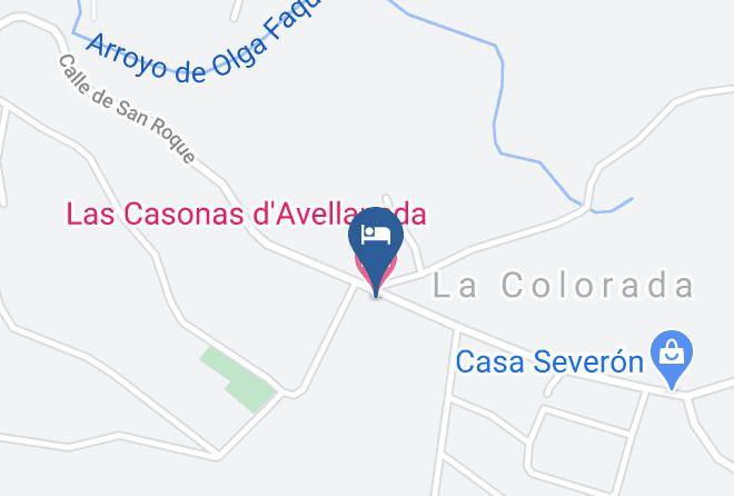 Asturias - Las Casonas D'avellaneda Maps