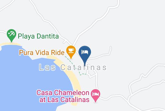 Las Catalinas Map