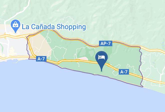 Las Chapas Playa Map