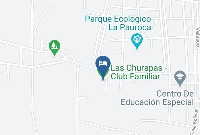 Chiquitos - Las Churapas Club Familiar Maps