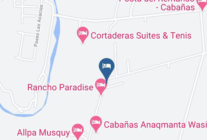 San Alberto Department - Las Cortaderas Cabanas De Tronco Maps