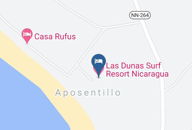 El Viejo - Las Dunas Surf Resort Nicaragua Maps