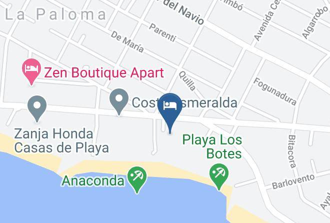 La Paloma - Las Eduardas Maps
