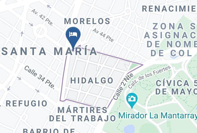 Puebla Hidalgo - Las Estrellas Maps