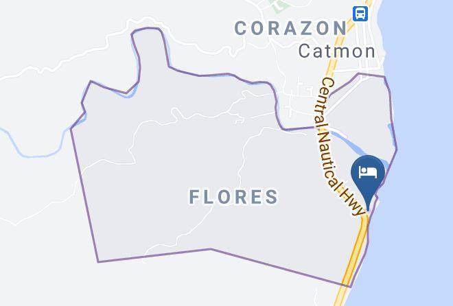 Cebu - Las Flores Country & Beachside Hotel Maps