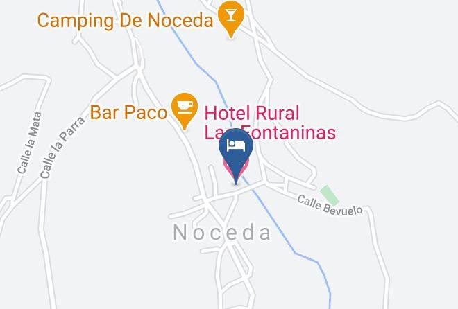 Leon - Hotel Rural Las Fontaninas Maps