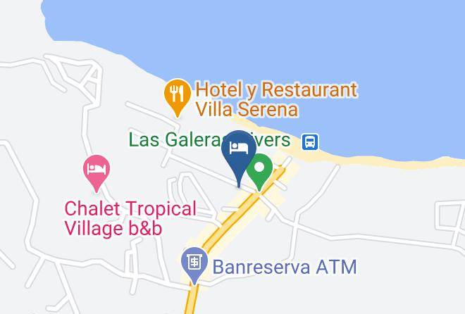 Las Galeras Hotel Map