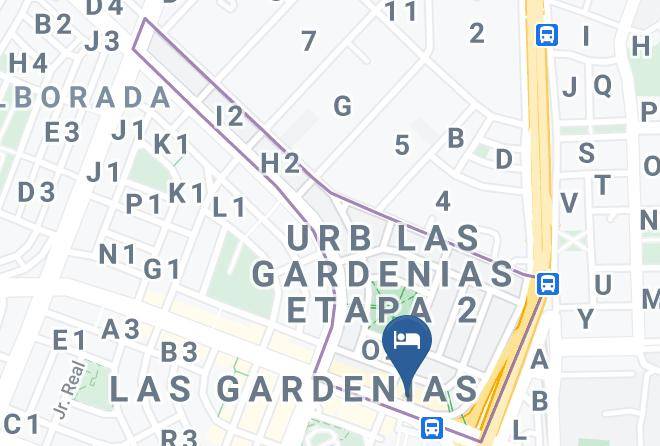 Santiago De Surco - Las Gardenias Maps