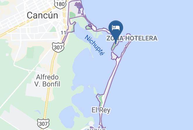 Benito Juarez - Las Gaviotas Hotel & Rent Maps