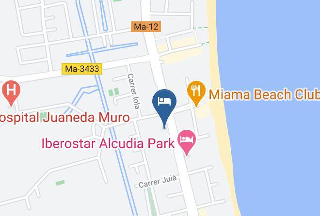 Baleares - Las Gaviotas Suites Hotel Maps
