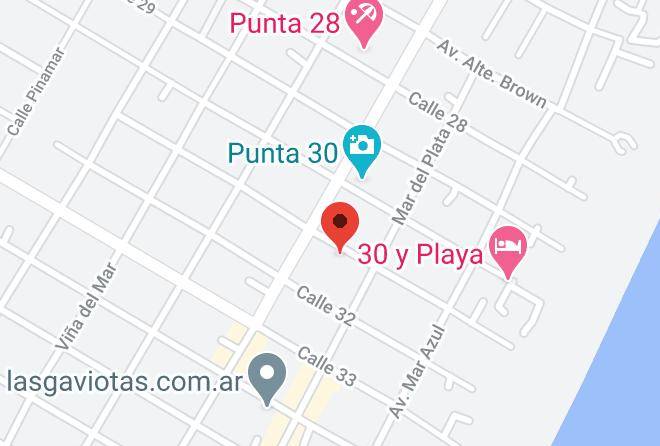 Villa Gesell - Las Gaviotas Maps