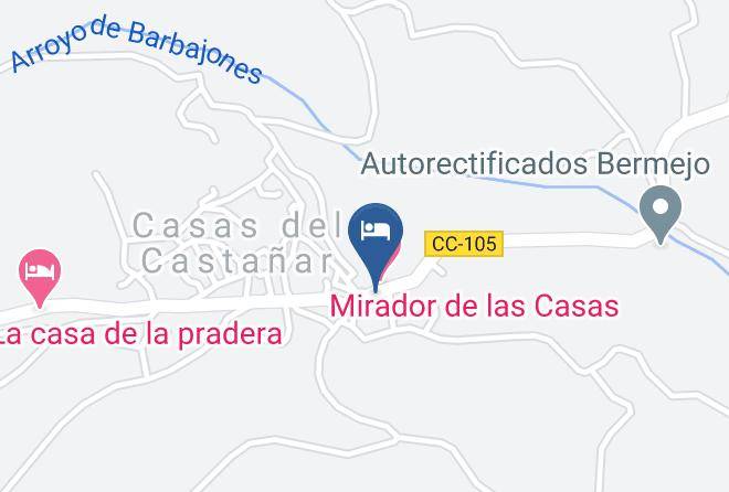 Caceres - Las Glicinias Maps