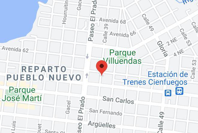 Cienfuegos - Las Golondrinas Maps
