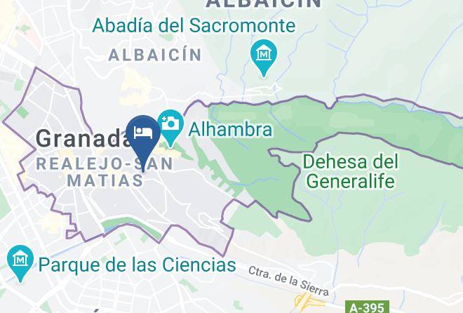 Granada - Las Golondrinas De La Alhambra Maps