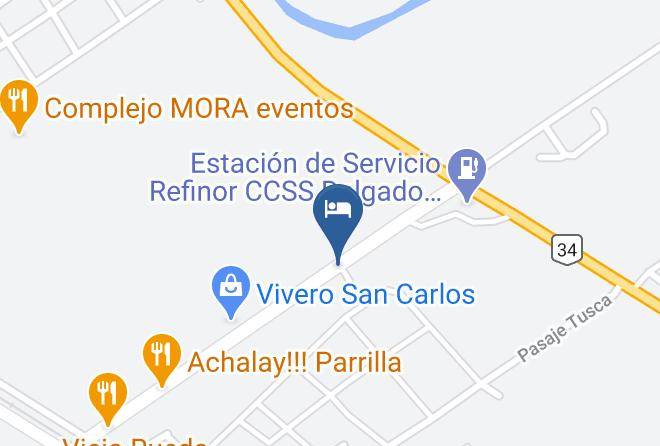 La Banda - Las Grevileas Alojamiento Maps