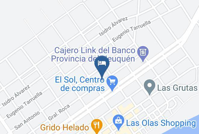 San Antonio Oeste - Las Grutas Del Golfo Azul Maps