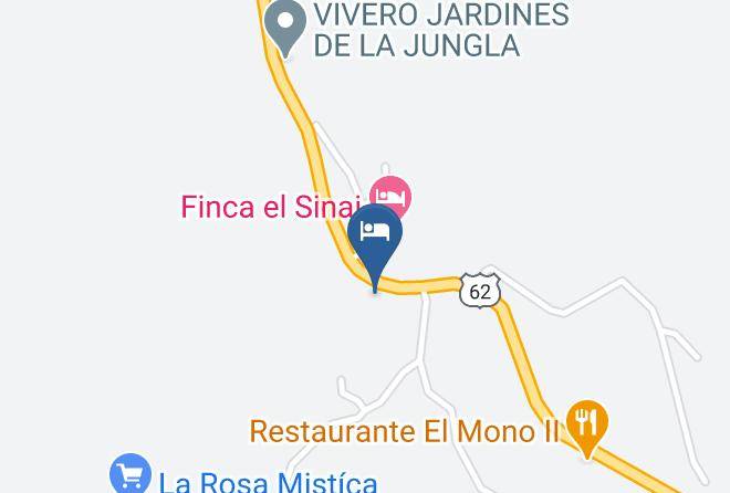 San Jeronimo - Las Grutas Eco Hotel Maps