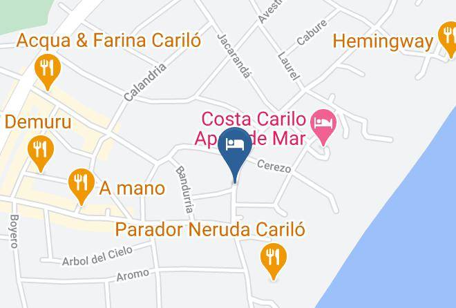 Pinamar - Las Hadas Maps