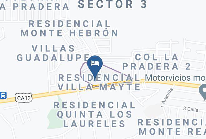 La Ceiba - Las Hamacas Maps