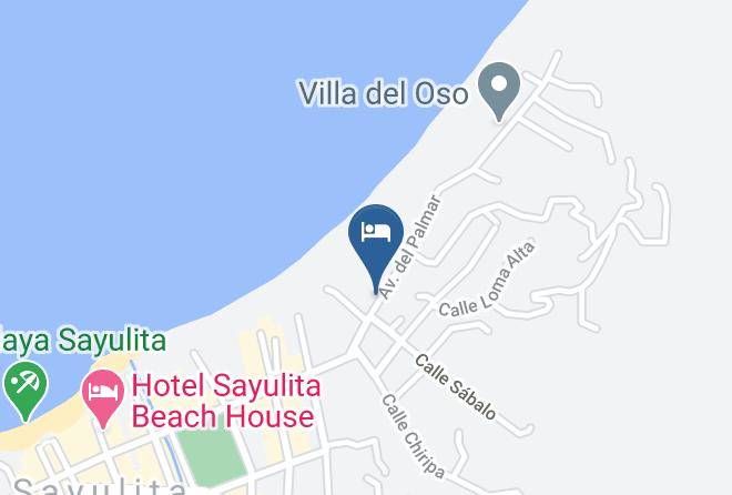 Bahia De Banderas - Las Hamacas Sayulita Maps
