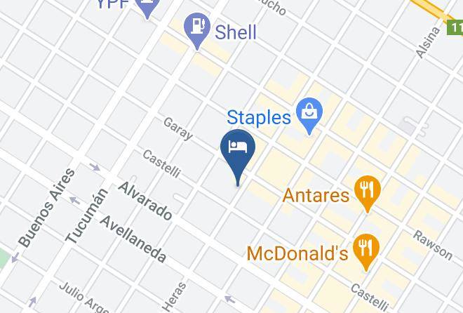 General Pueyrredon Partido - Las Heras Hotel Maps